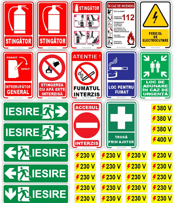 Semnalizare Specifică Conform Legislației